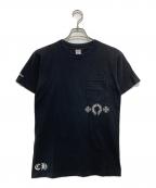 CHROME HEARTSクロムハーツ）の古着「ポケットTシャツ」｜ブラック