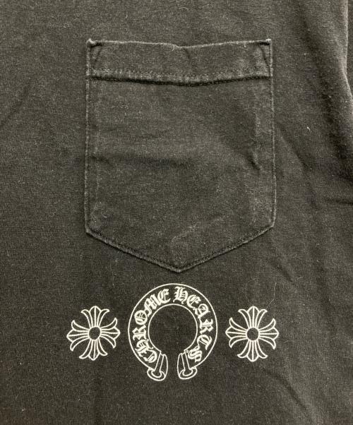 CHROME HEARTS（クロムハーツ）CHROME HEARTS (クロムハーツ) ポケットTシャツ ブラック サイズ:Sの古着・服飾アイテム