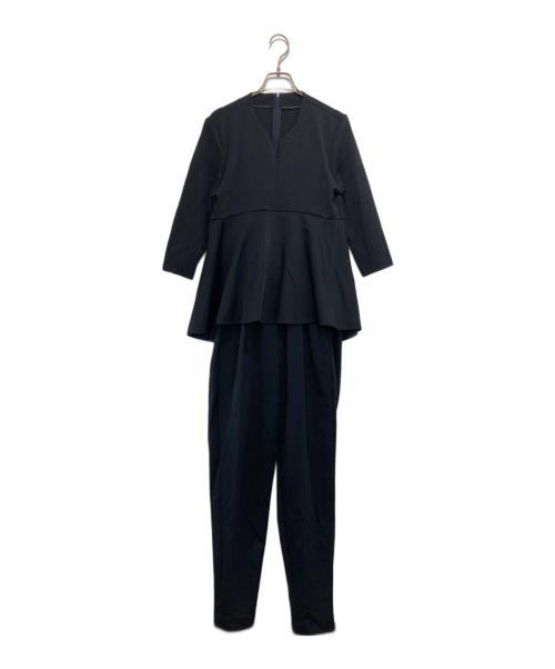 LE PHIL（ル フィル）LE PHIL (ル フィル) ストレッチナイロンオールインワン ネイビーの古着・服飾アイテム