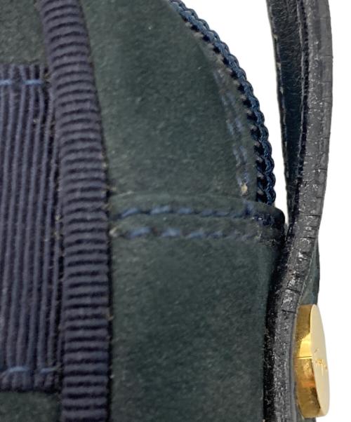 Salvatore Ferragamo（サルヴァトーレ フェラガモ）Salvatore Ferragamo (サルヴァトーレ フェラガモ) ヴァラ ショルダーバッグ ネイビーの古着・服飾アイテム