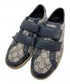 GUCCIグッチ）の古着「GGロゴスニーカー」｜ベージュ