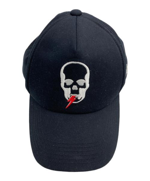 lucien pellat-finet（ルシアン・ペラフィネ）lucien pellat-finet (ルシアン・ペラフィネ) キャップ ブラック サイズ:56-58cmの古着・服飾アイテム