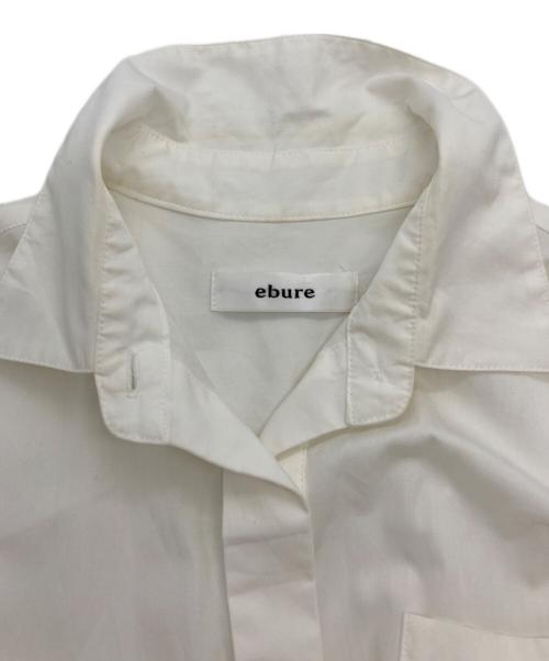 ebure（エブール）ebure (エブール) 半袖ワンピース ホワイト サイズ:36の古着・服飾アイテム