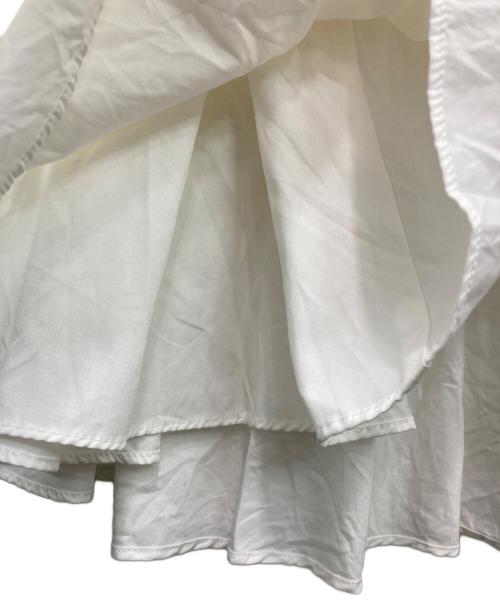 ebure（エブール）ebure (エブール) 半袖ワンピース ホワイト サイズ:36の古着・服飾アイテム