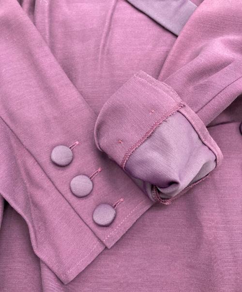 Christian Dior（クリスチャン ディオール）Christian Dior (クリスチャン ディオール) ［古着］長袖ワンピース ワインレッド サイズ:44の古着・服飾アイテム