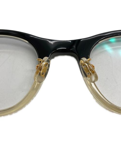 白山眼鏡店（ハクサンガンキョウテン）白山眼鏡店 (ハクサンガンキョウテン) timeworn clothing別注 BOSTON ブラックの古着・服飾アイテム