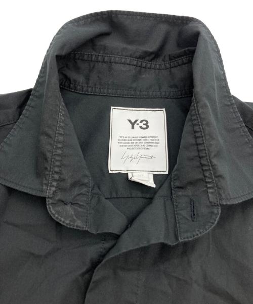 Y-3（ワイスリー）Y-3 (ワイスリー) ジップポケットシャツ ブラック サイズ:Sの古着・服飾アイテム
