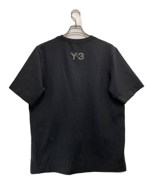 Y-3（ワイスリー）Y-3 (ワイスリー) M COVER KNIT SHELL SS TEE ブラック サイズ:Sの古着・服飾アイテム