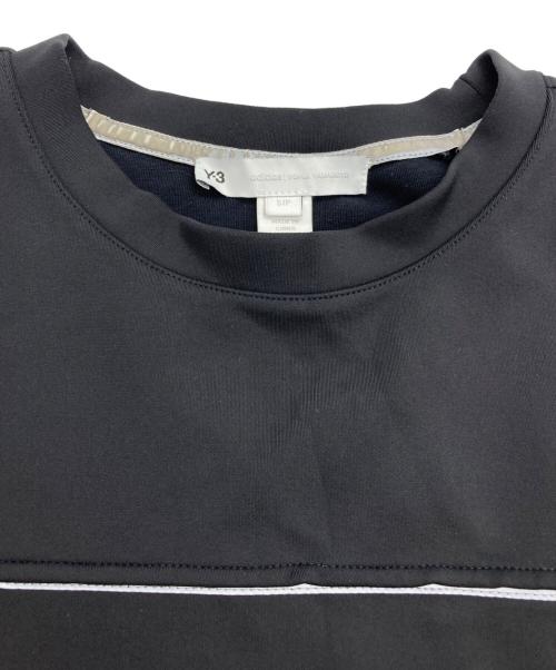 Y-3（ワイスリー）Y-3 (ワイスリー) M COVER KNIT SHELL SS TEE ブラック サイズ:Sの古着・服飾アイテム