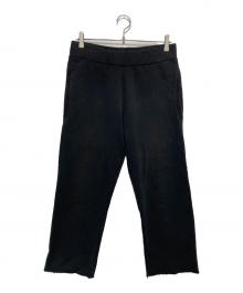 Maison Margiela（メゾンマルジェラ）の古着「ドローストロングスウェットパンツ/」｜ブラック
