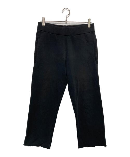Maison Margiela（メゾンマルジェラ）Maison Margiela (メゾンマルジェラ) ドローストロングスウェットパンツ/ ブラック サイズ:44の古着・服飾アイテム