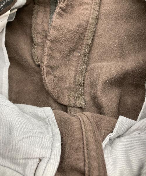 COMME des GARCONS HOMME PLUS（コムデギャルソンオムプリュス）COMME des GARCONS HOMME PLUS (コムデギャルソンオムプリュス) コットンフランネルパンツ ブラウン サイズ:Sの古着・服飾アイテム