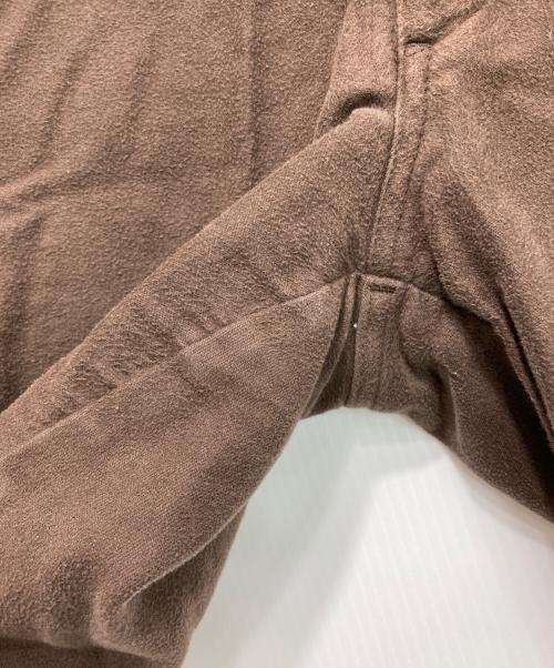 COMME des GARCONS HOMME PLUS（コムデギャルソンオムプリュス）COMME des GARCONS HOMME PLUS (コムデギャルソンオムプリュス) コットンフランネルパンツ ブラウン サイズ:Sの古着・服飾アイテム
