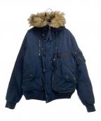 POLO RALPH LAURENポロ・ラルフローレン）の古着「N2-Bタイプダウンジャケット」｜ネイビー