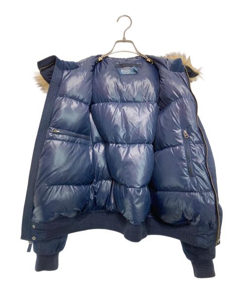 POLO RALPH LAUREN（ポロ・ラルフローレン）POLO RALPH LAUREN (ポロ・ラルフローレン) N2-Bタイプダウンジャケット ネイビー サイズ:Sの古着・服飾アイテム