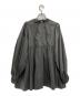 YORI (ヨリ) コットンバックリボンブラウス グレー サイズ:38：5000円