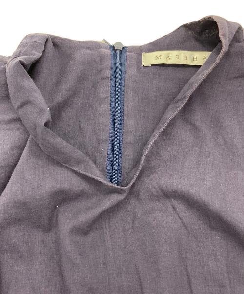 MARIHA（マリハ）MARIHA (マリハ) ノースリーブワンピース ネイビー サイズ:38の古着・服飾アイテム