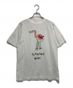 45Rフォーティファイブ・アール）の古着「フラミングウェイ半袖Tシャツ」｜ホワイト