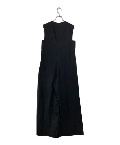 LE PHIL（ル フィル）LE PHIL (ル フィル) コットンナイロンオールインワン ブラックの古着・服飾アイテム