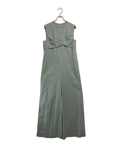 LE PHIL（ル フィル）LE PHIL (ル フィル) コットンナイロンオールインワン ミントグリーンの古着・服飾アイテム