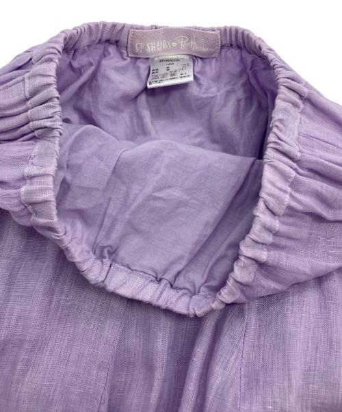 CP Shades（シーピーシェイズ）CP Shades (シーピーシェイズ) リネンロングスカート ラベンダー サイズ:XSの古着・服飾アイテム