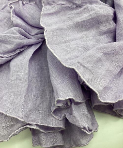 CP Shades（シーピーシェイズ）CP Shades (シーピーシェイズ) リネンロングスカート ラベンダー サイズ:XSの古着・服飾アイテム