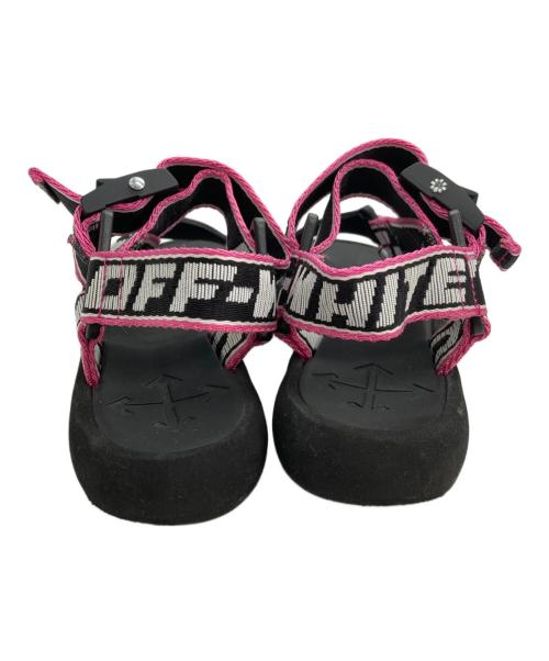 OFFWHITE（オフホワイト）OFFWHITE (オフホワイト) スポーツサンダル ブラック×ピンク サイズ:35の古着・服飾アイテム