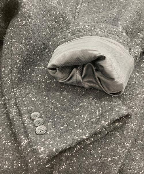 GARNIER（ガルニエ）GARNIER (ガルニエ) スタンドロングコート ブラック サイズ:LLの古着・服飾アイテム