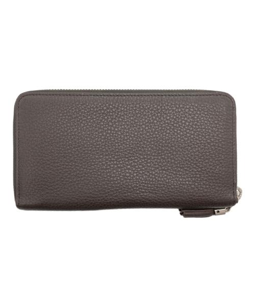 土屋鞄（ツチヤカバン）土屋鞄 (ツチヤカバン) クラルテ フリンジロングウォレット ブラウンの古着・服飾アイテム