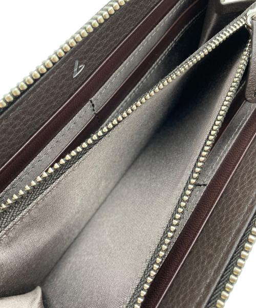 土屋鞄（ツチヤカバン）土屋鞄 (ツチヤカバン) クラルテ フリンジロングウォレット ブラウンの古着・服飾アイテム