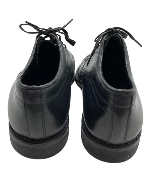 Y's（ワイズ）Y's (ワイズ) 編み込みレザーシューズ ブラック サイズ:Lの古着・服飾アイテム