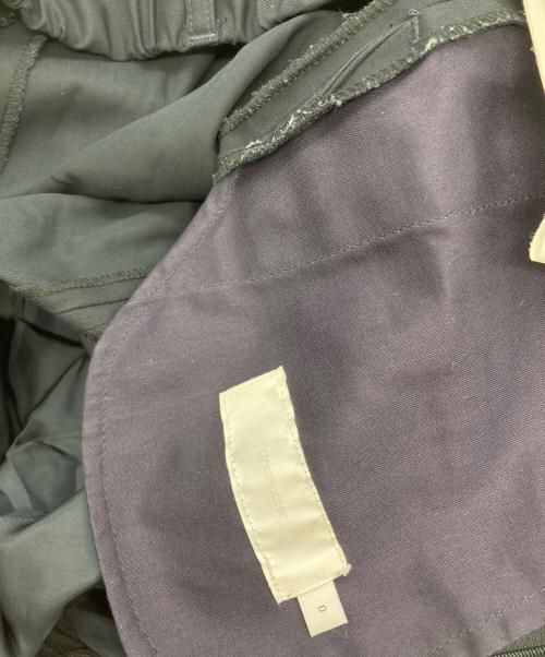 Graphpaper（グラフペーパー）Graphpaper (グラフペーパー) Wooly Cotton Twill Two Tuck Wide Pants ネイビーの古着・服飾アイテム