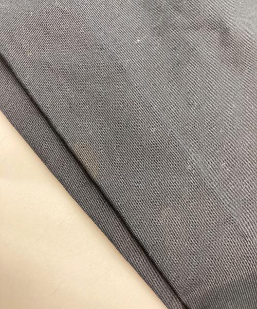 Graphpaper（グラフペーパー）Graphpaper (グラフペーパー) Wooly Cotton Twill Two Tuck Wide Pants ネイビーの古着・服飾アイテム