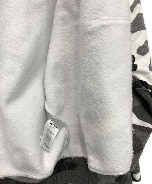 SUPREME（シュプリーム）Supreme (シュプリーム) Work Zip Up Hooded Sweatshirt Snow Camo グレー サイズ:Lの古着・服飾アイテム