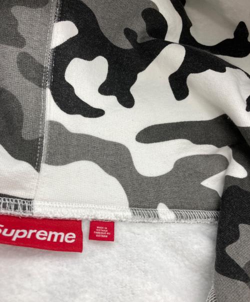 SUPREME（シュプリーム）Supreme (シュプリーム) Work Zip Up Hooded Sweatshirt Snow Camo グレー サイズ:Lの古着・服飾アイテム