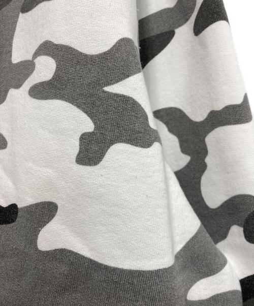 SUPREME（シュプリーム）Supreme (シュプリーム) Work Zip Up Hooded Sweatshirt Snow Camo グレー サイズ:Lの古着・服飾アイテム