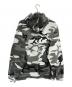 Supreme (シュプリーム) Work Zip Up Hooded Sweatshirt Snow Camo グレー サイズ:L：22000円