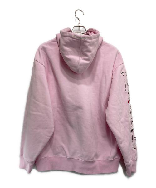 SUPREME（シュプリーム）Supreme (シュプリーム) NIKE (ナイキ) Hooded Sweatshirt ピンク サイズ:Lの古着・服飾アイテム