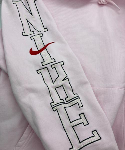 SUPREME（シュプリーム）Supreme (シュプリーム) NIKE (ナイキ) Hooded Sweatshirt ピンク サイズ:Lの古着・服飾アイテム
