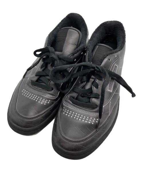REEBOK（リーボック）REEBOK (リーボック) Maison Margiela (メゾンマルジェラ) CLUB C ブラック サイズ:260の古着・服飾アイテム