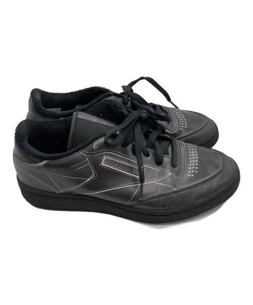 REEBOK（リーボック）REEBOK (リーボック) Maison Margiela (メゾンマルジェラ) CLUB C ブラック サイズ:260の古着・服飾アイテム