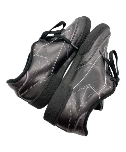 REEBOK（リーボック）REEBOK (リーボック) Maison Margiela (メゾンマルジェラ) CLUB C ブラック サイズ:260の古着・服飾アイテム