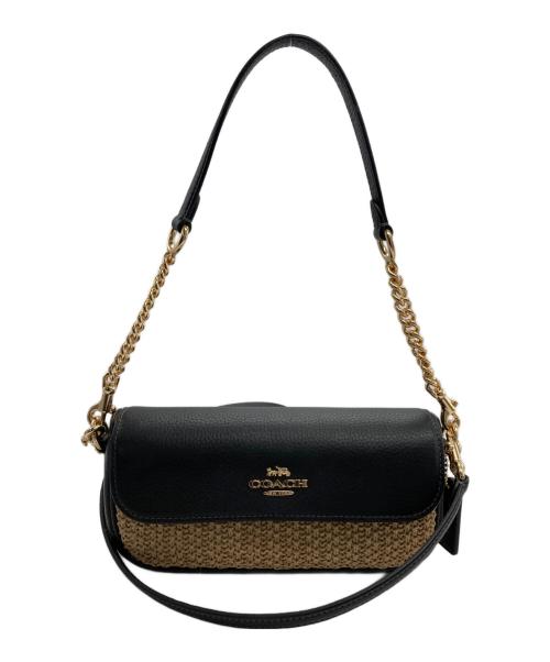 COACH（コーチ）COACH (コーチ) ヘイリー フラップ バッグ ブラウンの古着・服飾アイテム