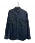 DIESEL（ディーゼル）の古着「D-MILLY-SP1 スナップポケットシャツ」｜ネイビー