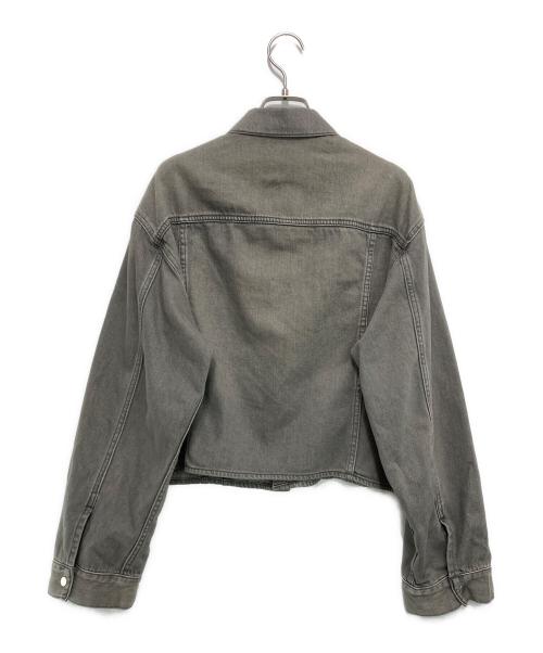 BEAUTY&YOUTH（ビューティーアンドユース）BEAUTY&YOUTH (ビューティーアンドユース) デニム クロップド シャツ グレー サイズ:無しの古着・服飾アイテム