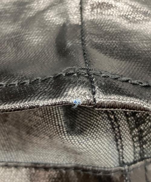 CELINE（セリーヌ）CELINE (セリーヌ) コーティングデニムパンツ ブラック サイズ:26の古着・服飾アイテム