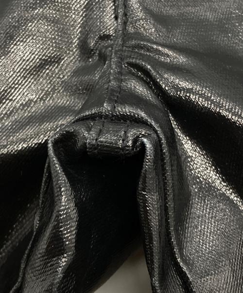 CELINE（セリーヌ）CELINE (セリーヌ) コーティングデニムパンツ ブラック サイズ:26の古着・服飾アイテム