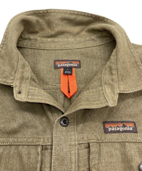 Patagonia（パタゴニア）Patagonia (パタゴニア) シャツジャケット ベージュ サイズ:Lの古着・服飾アイテム