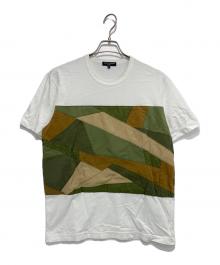 COMME des GARCONS HOMME（コムデギャルソン オム）の古着「パッチワークTシャツ」｜ホワイト