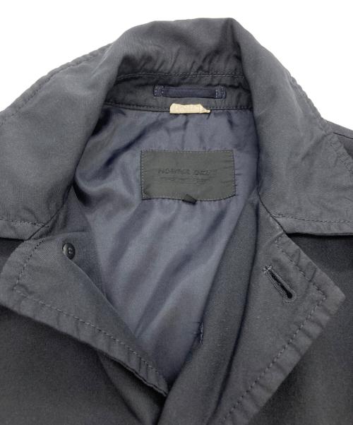 COMME des GARCONS HOMME DEUX（コムデギャルソン オム ドゥ）COMME des GARCONS HOMME DEUX (コムデギャルソン オム ドゥ) ポリ縮絨ステンカラーコート ブラック サイズ:Sの古着・服飾アイテム